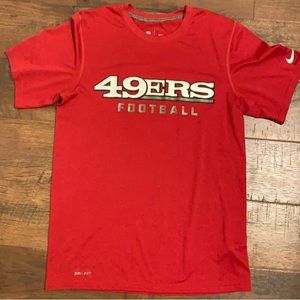 49ers Nike dry fit top